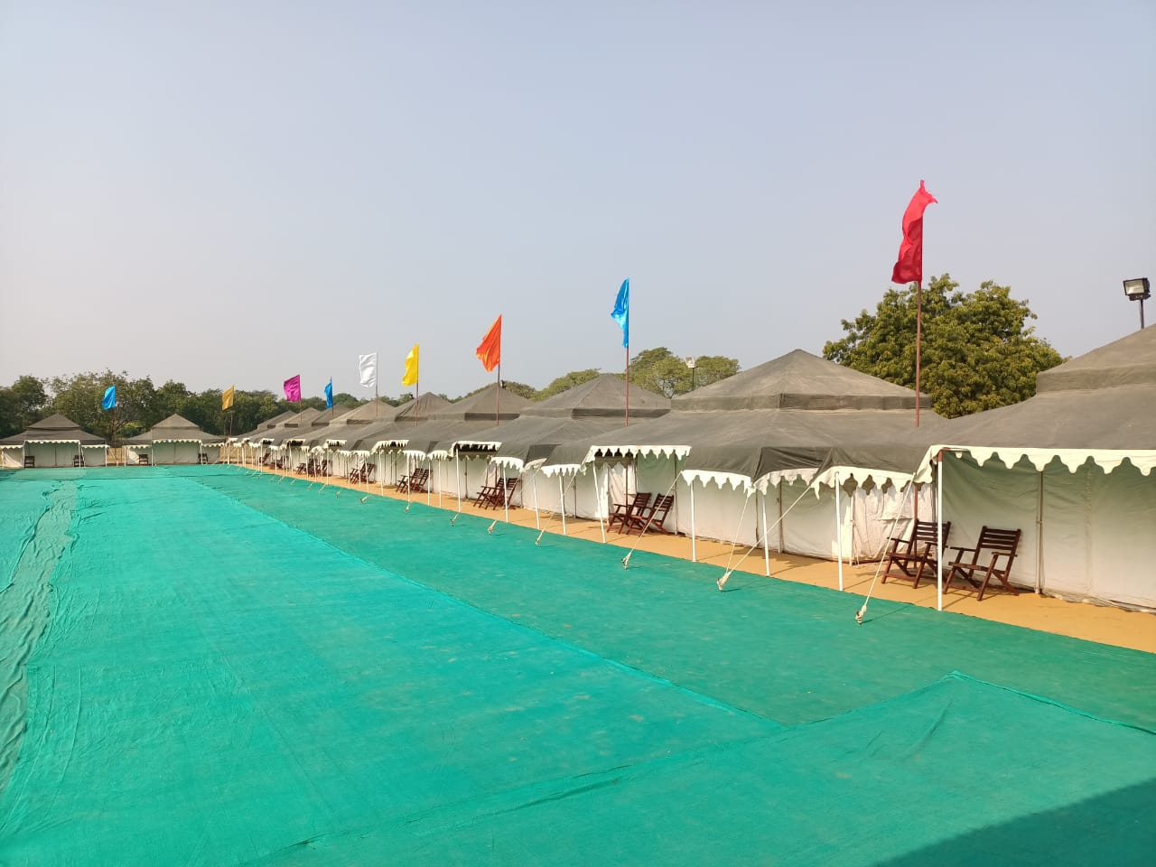 Luxury Tents  in Kumbh Mela